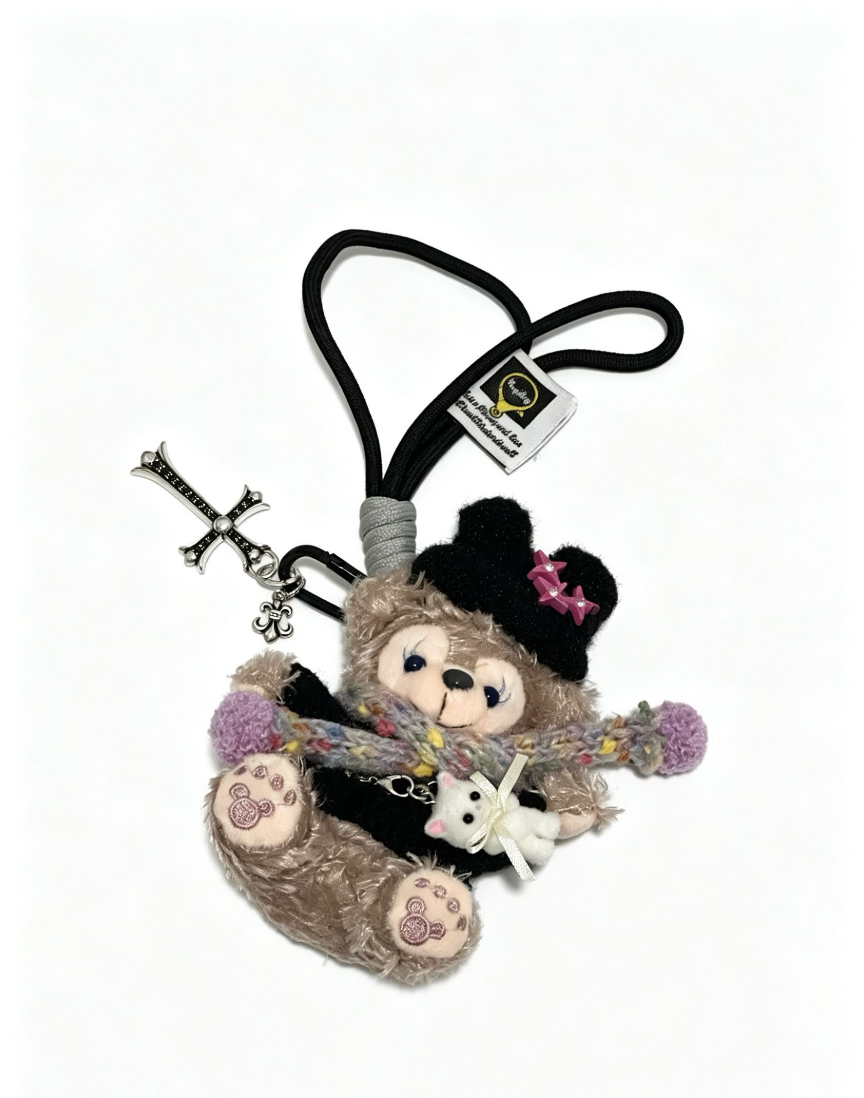 Chrome Hearts Chose Brothers Teddy Bear Keychain